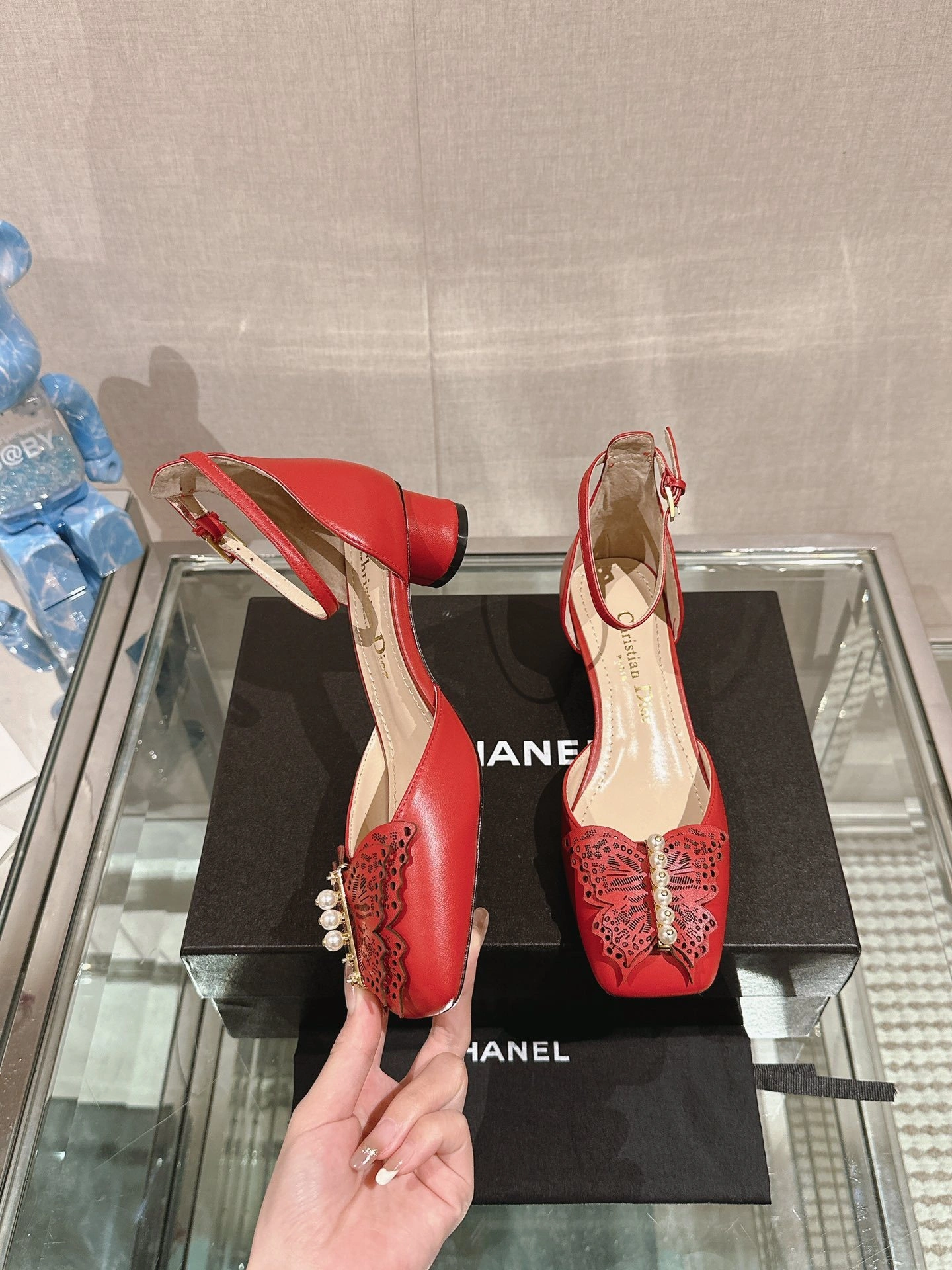 COCO-- 4ior KDB851VSO_S54R sheepskin Heel height：3.5CM item:D-X158G0384